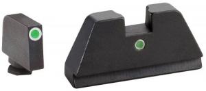 Ameriglo Tall Suppressor Height Set for Glock Green Tritium Handgun Sight - GL191