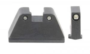 Ameriglo Tall Suppressor Height 2XL Set for Glock Black Outline Green Tritium Handgun Sight - GL814 Ameriglo Tall Suppressor Height 2XL Set for Glock Black Outline Green Tritium Handgun Sight - GL814