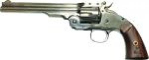 Cimarron Model No. 3 Schofield Blued 7" 45 Long Colt Revolver