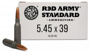 Red Army Standard Red Army Standard 5.45x39mm 60 gr Full Metal Jacket (FMJ) 20 Bx/ 50 Cs - AM3372