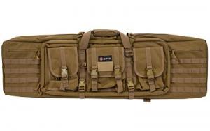 G*Outdoors Double Rifle Case Flat Dark Earth 600D Polyester 42" L x 12.75" H x 9" W - DRC42-FDE G*Outdoors Double Rifle Case Flat Dark Earth 600D Polyester 42" L x 12.75" H x 9" W - DRC42-FDE