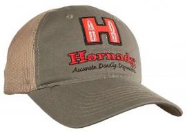 Hornady Hornady Cap Mesh OD/Tan w/Red Hornady Logo OSFA - 99284