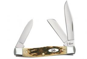 Case Stockman Medium 2.57"/1.88"/1.76" Folding Clip/Sheepfoot/Pen Plain Mirror Polished Chrome Vanadium Blade/Peach Seed J - 00079 Case Stockman Medium 2.57"/1.88"/1.76" Folding Clip/Sheepfoot/Pen Plain Mirror Polished Chrome Vanadium Blade/Peach Seed J - 00079