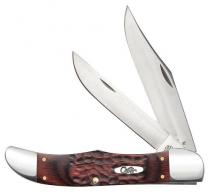 Case Hunter Standard 4.10" Folding Clip/Skinner Plain Tru-Sharp SS Blade/ Jigged Rosewood Handle - 00189 Case Hunter Standard 4.10" Folding Clip/Skinner Plain Tru-Sharp SS Blade/ Jigged Rosewood Handle - 00189