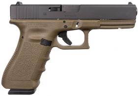 Glock 17 9mm OD Green w/ Fixed Sights - PI1757203 Glock 17 9mm OD Green w/ Fixed Sights - PI1757203