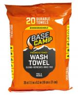 Dead Down Wind 1356 Base Camp Wash Towel Odorless 20 Per Pkg - 1122