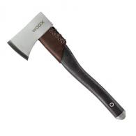 Woox AX1 3.25" Cerakoted Carbon Steel Blade Midnight Grey Hickory Handle 15.70" Long Tomahawk - BU.AXE001.01