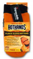 HotHands Pro Series Gloves/Mittens Blaze Orange Fleece LG/XL - MBZ2