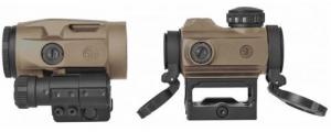 Sig Sauer Romeo-MSR/Juliet3 FDE Micro Combo 1x/3x 20mm/22mm Red Dot Sight - SORJ7201