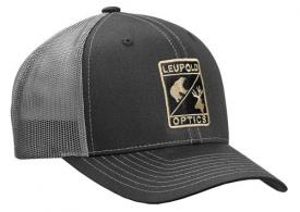 LEU LEU OPTIC TRUCKER HAT BLK/CHARCOAL - 170580