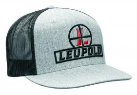 LEU RETICLE FLATBIL TRUCKER HAT HTHR/BLK - 170584