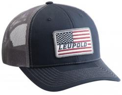 LEU LEU FLAG TRUCKER HAT NAVY/GREY - 179858