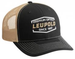 Leupold 179860 Trucker Premium Optics Black/Gold Semi-Structured - 32 Leupold 179860 Trucker Premium Optics Black/Gold Semi-Structured - 32