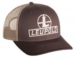 LEU LEU RETICLE TRUCKER HAT BROWN/KAHKI - 180424