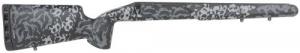 Iota Outdoors Kremlin Textured Large Pattern Matte Midnight Gray Carbon Fiber Fixed with Varmint Barrel - 971211102113111211