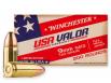 Winchester USA Valor Full Metal Jacket 9mm NATO Ammo 124 gr 200 Round Box - USA9NATOW