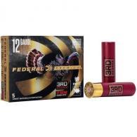Federal 3rd Degree Shotshell 12ga 3-1/2 2oz 1250 fps #5/#6 & #7 5/ct - PTDX139567
