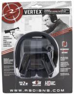 Radians VX0110CS Vertex Slim Electronic Muff 85 dB Over the Head Black Adult 1 Pair - 405 Radians VX0110CS Vertex Slim Electronic Muff 85 dB Over the Head Black Adult 1 Pair - 405
