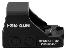 Holosun HS507C X2 1x Red 2 MOA Dot / 32 MOA Circle Reflex Sight