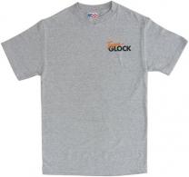 Glock SHORT SLV TEE 2X ASH - AA03115