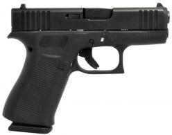 Glock G43x 9mm Rebuilt 3.39" Black, 2-10rd Mags - UR43509X