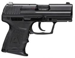 Heckler & Koch H&K P2000SK Subcompact V3 SA/DA 40 S&W 3.26 9+1 (3) Black Steel Slide Black Interchangeable Backstrap Grip