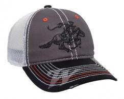 Outdoor Cap WIN35B Winchester Cap Cotton Twill Black/Charcoal/White Unstructured OSFA - 684