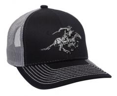 Outdoor Cap WIN46B Winchester Cap Cotton Twill Black/Light Gray Structured OSFA - 684