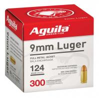 AGUILA 9MM FMJ 124 GR BULK PACK 300RD - 1E092108 AGUILA 9MM FMJ 124 GR BULK PACK 300RD - 1E092108