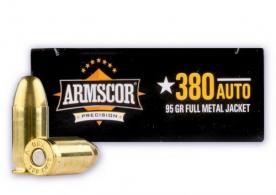 ARMS 380AUTO FMJ 95GR.VALUE PACK 100/12 - 50315