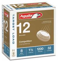 Aguila 1CHB1358 Target Load Standard Velocity 12 Gauge 2.75" 1 1/8 oz 8 Shot 25 Bx/ 10 Cs - 1CHB1358 Aguila 1CHB1358 Target Load Standard Velocity 12 Gauge 2.75" 1 1/8 oz 8 Shot 25 Bx/ 10 Cs - 1CHB1358