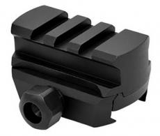 Warne Red Dot Riser Picatinny Black Anodized MSR .805"/.985" Mount Height Picatinny Rail - 6102M