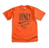 Henry Classic T-Shirt Orange Short Sleeve Large - 1138