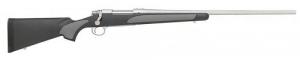 Remington Arms Firearms 700 SPS 7mm-08 Rem 4+1 Cap 24" Matte Stainless Rec/Barrel Matte Black Stock with Gray Panels Right Hand