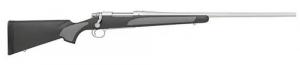Remington Arms Firearms 700 SPS 243 Win 4+1 Cap 24" Matte Stainless Rec/Barrel Matte Black Stock with Gray Panels Right Hand (F