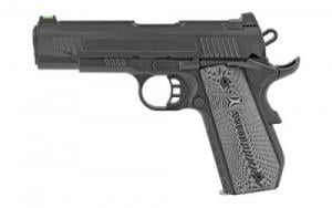 CDLY 1911 .45 ACP 5 Black BROWN CHECKERED GRIPS