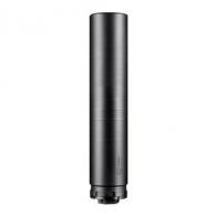 Dead Air Silencers Primal Multipurpose Direct Thread Suppressor .458 to .338 Lapua Stainless Steel Black Finish 5/8-24 - PRIMAL