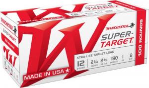 Winchester Ammo Super Target Xtra-Lite Target Load 12 GA 2.75" 1 oz 8 Round 100 Bx/ 2 Cs Value Pack - TRGTL128VP Winchester Ammo Super Target Xtra-Lite Target Load 12 GA 2.75" 1 oz 8 Round 100 Bx/ 2 Cs Value Pack - TRGTL128VP