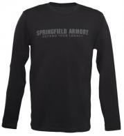Springfield Armory Defend Your Legacy Mens T-Shirt Black 2XL Long Sleeve
