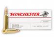 Winchester  W223FMJ62 USA 223 Rem 62 gr Full Metal Jacket  20rd box - w223fmj62
