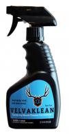 Velvet Antler Tech VelvaKlean Velvet Antler & Mount Cleaner 12 oz Against Bugs/Dust/Oils Includes Towel/Brush - 112001 Velvet Antler Tech VelvaKlean Velvet Antler & Mount Cleaner 12 oz Against Bugs/Dust/Oils Includes Towel/Brush - 112001