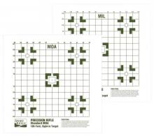 Tacshield Sport Ridge Sight-in Targets MOA and Mil-Dot Premium Durable Paper Target 16" x 16" 8 Per Pkg - 03730 Tacshield Sport Ridge Sight-in Targets MOA and Mil-Dot Premium Durable Paper Target 16" x 16" 8 Per Pkg - 03730