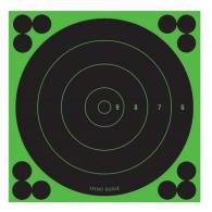 Sport Ridge 03760 Sport Ridge Self-Adhesive Reactive Target Self-Adhesive Peel and Stick Adhesive Bullseye Black w/Green Accents - 03760 Sport Ridge 03760 Sport Ridge Self-Adhesive Reactive Target Self-Adhesive Peel and Stick Adhesive Bullseye Black w/Green Accents - 03760