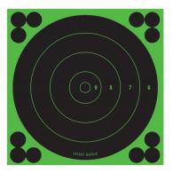 Sport Ridge 03760 Sport Ridge Self-Adhesive Reactive Target Self-Adhesive Peel and Stick Adhesive Bullseye Black w/Green Accents - 03760