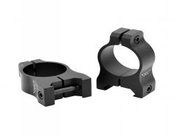 Warne Vapor Scope Ring Set Maxima/Weaver/Picatinny Medium Fixed 1" Black Anodized Aluminum - V401M Warne Vapor Scope Ring Set Maxima/Weaver/Picatinny Medium Fixed 1" Black Anodized Aluminum - V401M