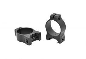 Warne Vapor Scope Ring Set Maxima/Weaver/Picatinny Low Fixed 30mm Black Anodized Aluminum