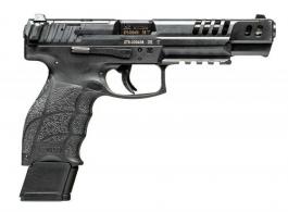 Heckler & Koch H&K VP9 Match Optic Ready 9mm 5.51" 20+1 (4) Black Polymer Frame Black Steel Slide Black Interchangeable Ba