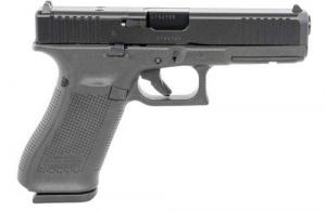 Glock G17 Gen5 MOS 9mm Luger 4.49" 17+1 Black Polymer Frame Black nDLC Steel with Front Serrations & MOS Cuts Slide - G17517MOSAUT Glock G17 Gen5 MOS 9mm Luger 4.49" 17+1 Black Polymer Frame Black nDLC Steel with Front Serrations & MOS Cuts Slide - G17517MOSAUT