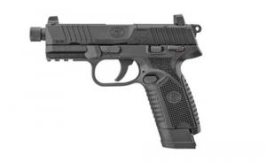 FN 502 Tactical 22 LR 4.60" 10+1 Matte Black Polymer Frame & Grip Black Anodized Aluminum Slide - 66101011