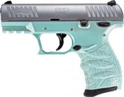 Walther Arms CCP M2 9mm Luger 3.54" 8+1 Angel Blue Polymer Frame Stainless Steel Slide - 5083512 Walther Arms CCP M2 9mm Luger 3.54" 8+1 Angel Blue Polymer Frame Stainless Steel Slide - 5083512